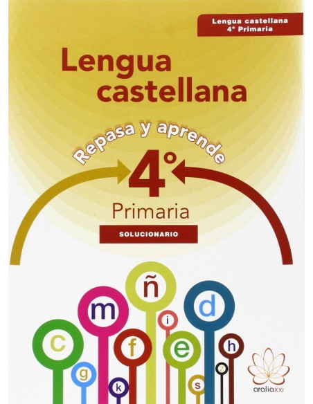 Solucionario Cuaderno Lengua castellana 4ºprimaria Repasa y aprende